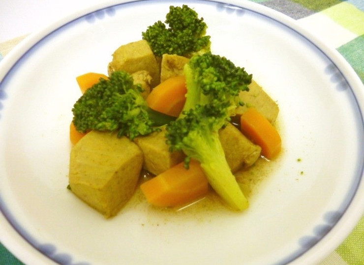 マグロのカレーテイスト煮