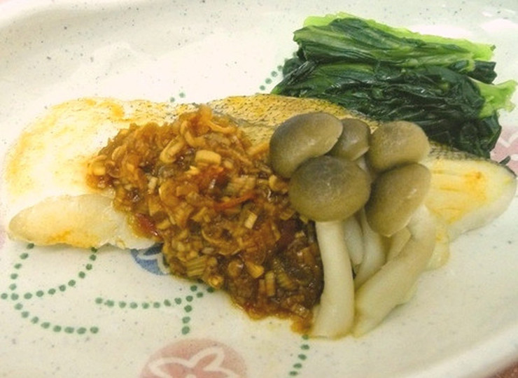 ピリ辛！たらの豆板醤うまダレ