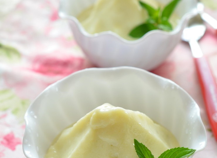 メロンとバナナの爽やかスムージー