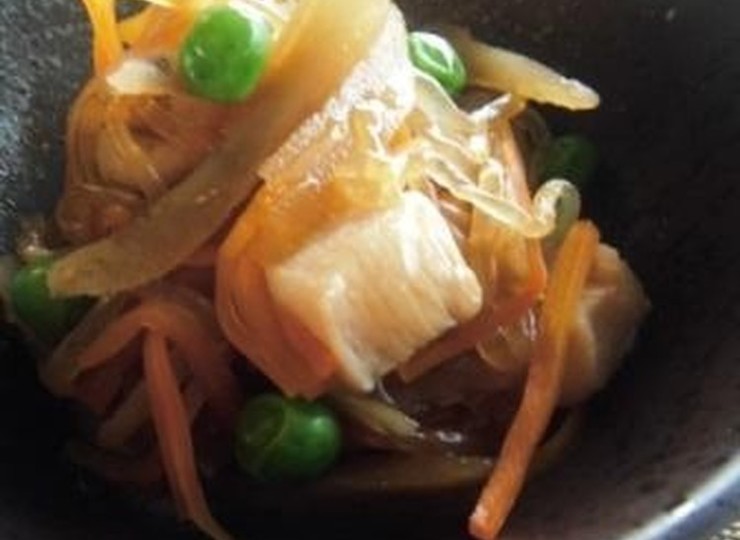 鶏肉と牛蒡の炒め煮