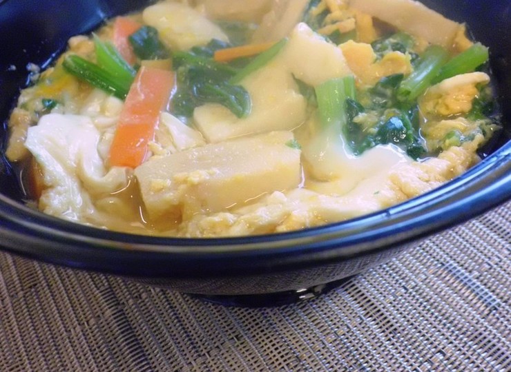 はんぺんの卵とじ