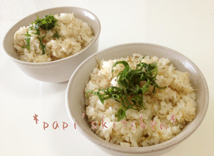 しらす問屋さんおすすめのじゃこ飯