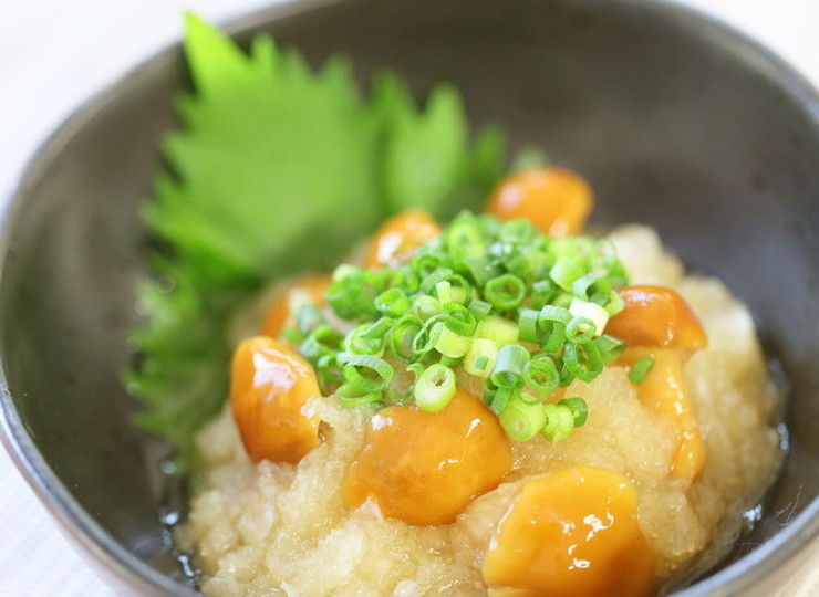 香味をプラス 香り豊かなめこおろし