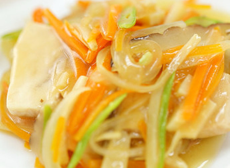 めかじきのごま風味野菜あんかけ