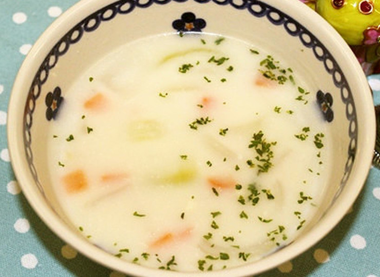 脂質控えめ さらりと仕上げたクリーム煮