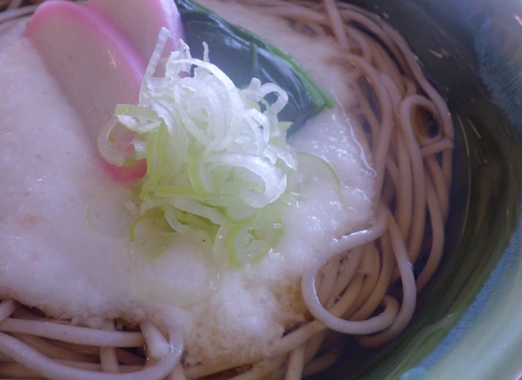 とろろそば