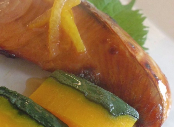 ぶりの幽庵焼き