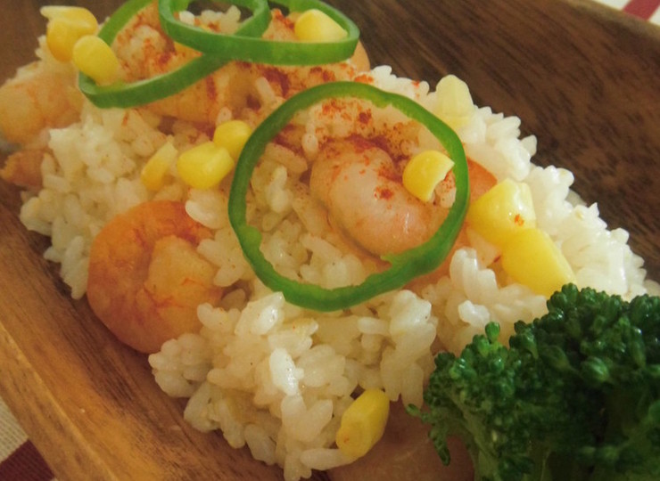 炊飯器で作る お手軽ピラフ