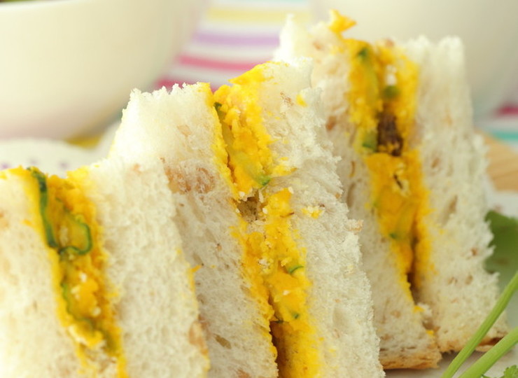 パンプキンサラダサンド