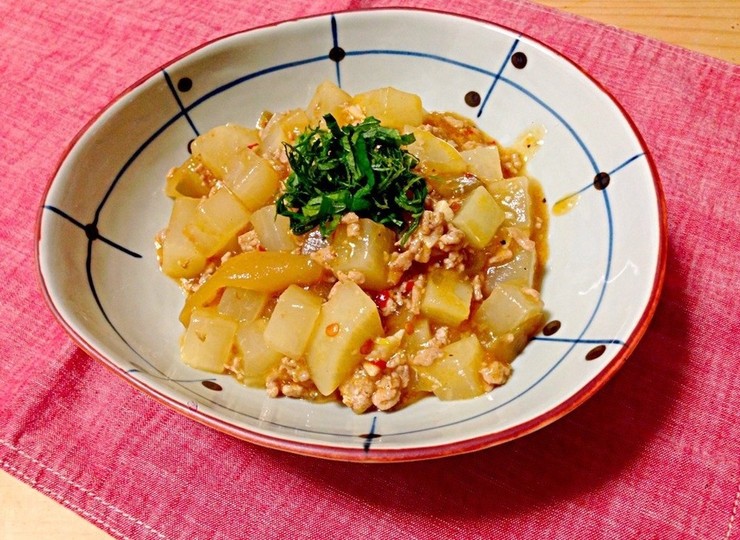 簡単 塩麹で麻婆大根