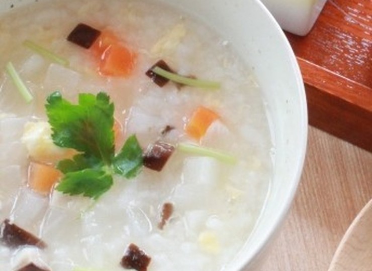 野菜たっぷり玉子粥