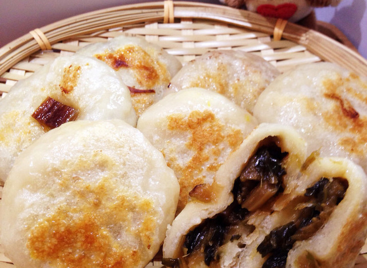 私の信州おやき(野沢菜ver.)