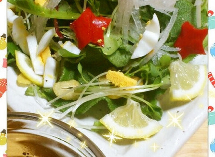 簡単♪にんにくレモンドレッシング