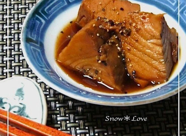 生節の煮付け 黒こしょう風味