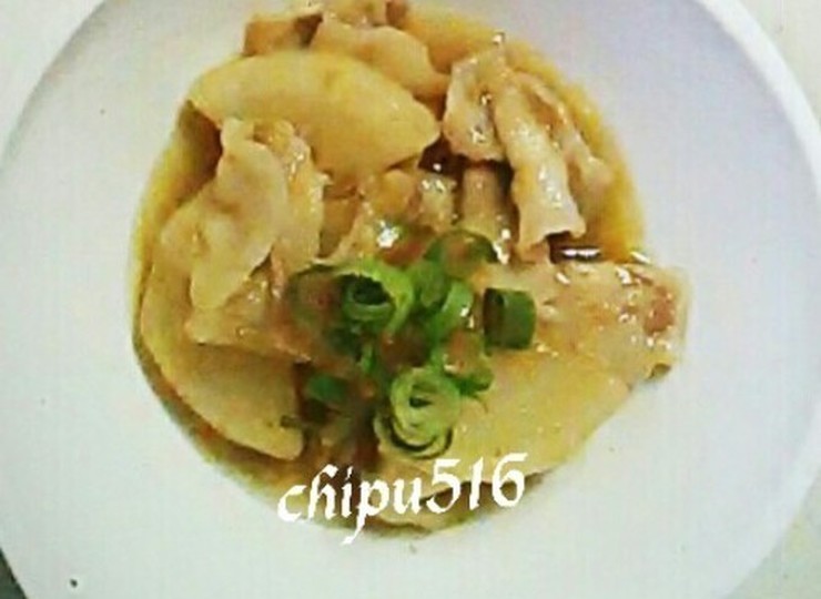 超簡単おいしい 大根と豚肉のレンジ煮