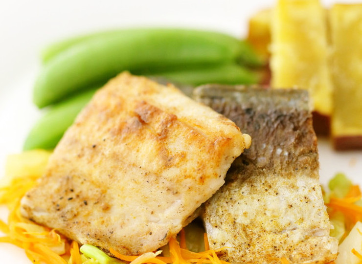 こんがりかりっと 鯵のカレームニエル