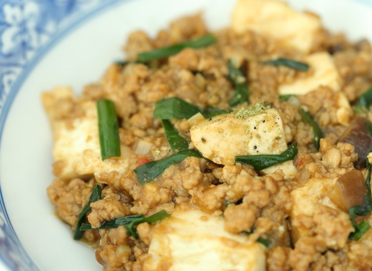 やさしいお味の麻婆豆腐