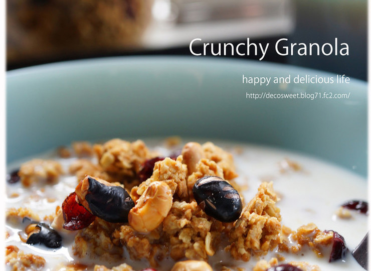 大豆入り自家製グラノーラ