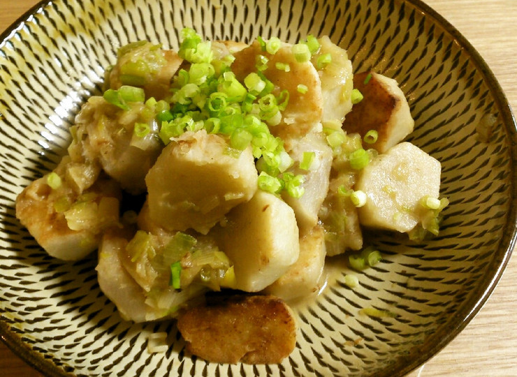 シンプル 里芋のねぎ塩煮