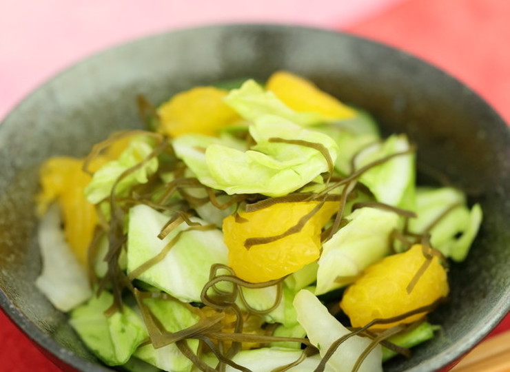 甘夏かんと野菜の昆布風味甘酢漬け
