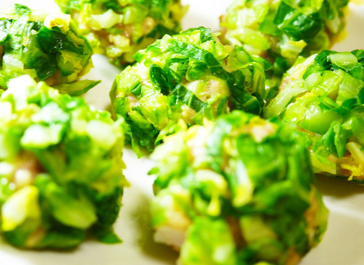 豆腐しゅうまい 春キャベツに包まれて