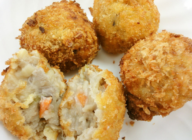 里芋の和風コロッケ