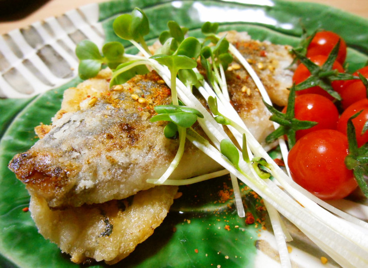 エスニック風 アジのから揚げ