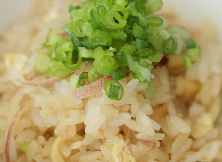 簡単 香味野菜と油揚げの味御飯