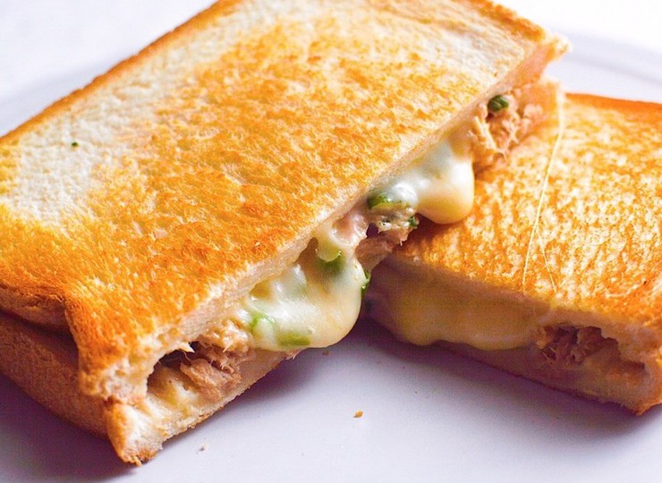 フライパンで簡単ホットサンド