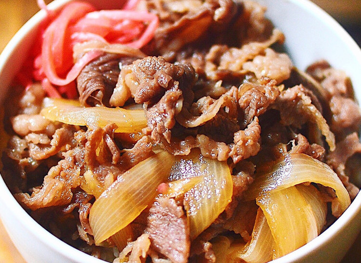 煮るだけ簡単 基本の牛丼