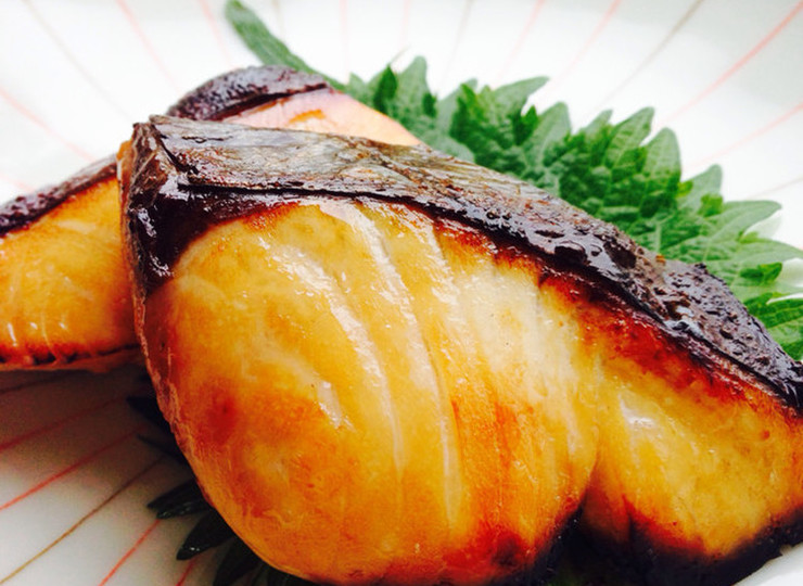 おせちお弁当に 鰆の幽庵焼き風