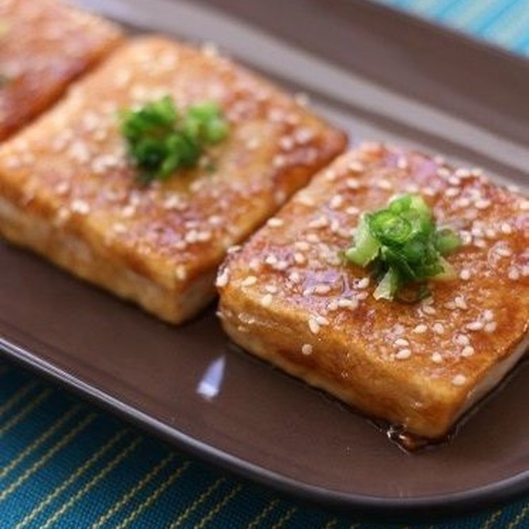 ご飯がすすむ 豆腐の蒲焼き風