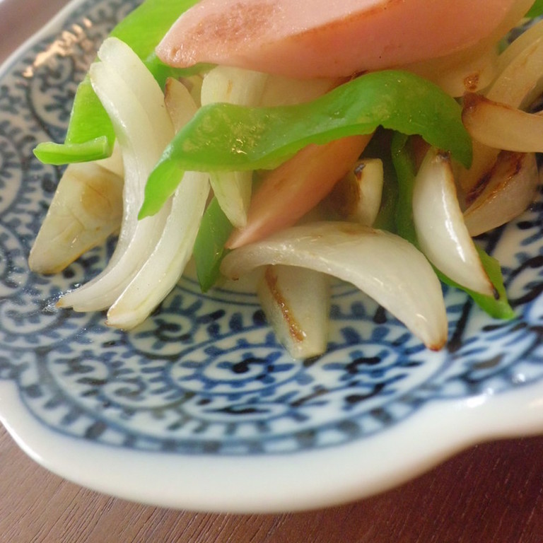 魚肉ソーセージソテー
