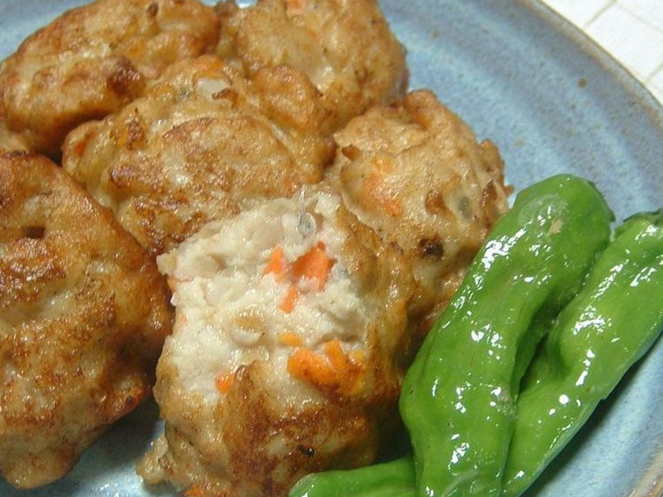 豆腐で柔らか つみれ揚げ