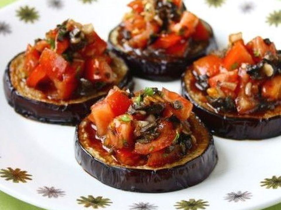 ナスとトマトのイタリアンサラダ