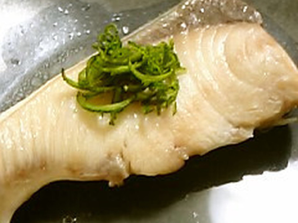 簡単 塩ブリの旨酒煮