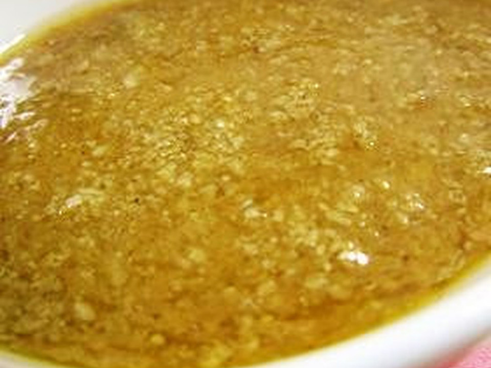 激ウマ胡麻味噌ガーリックのタレ