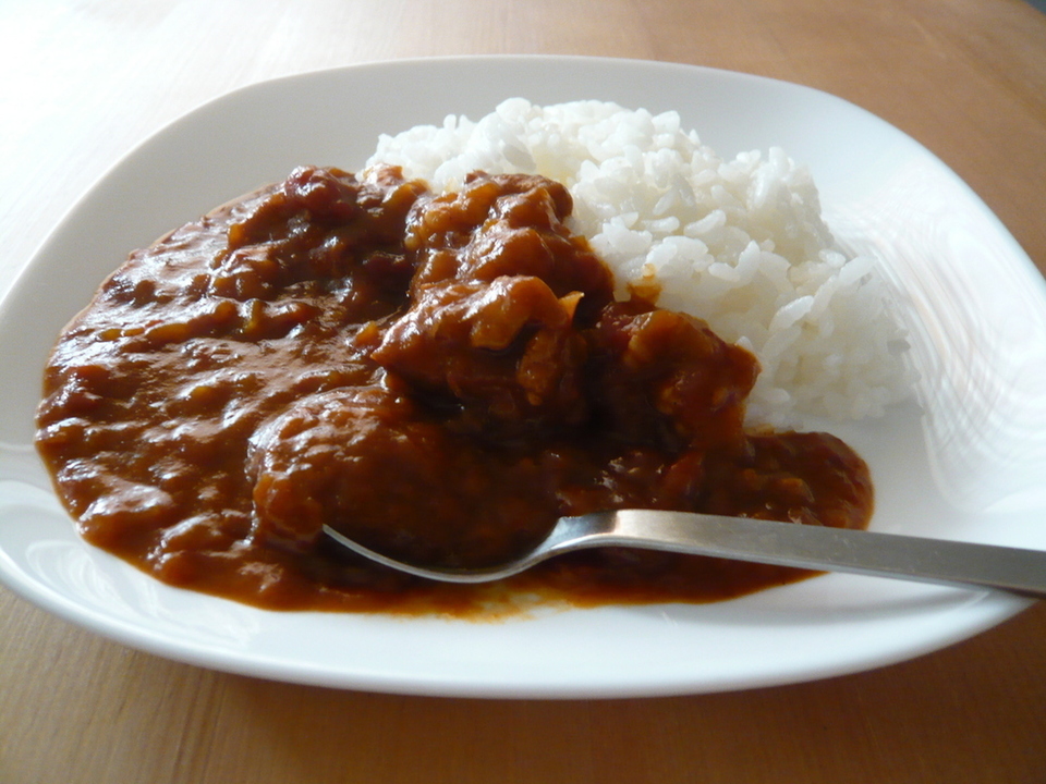 トマトのチキンカレー