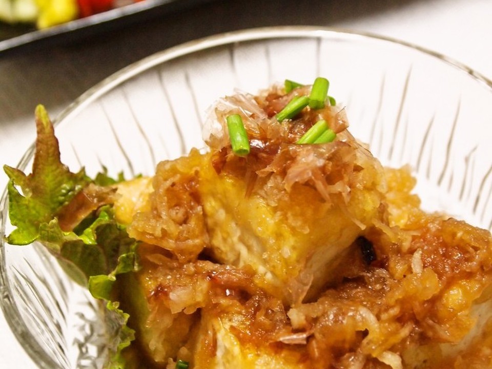 簡単 ポン酢で激ウマ揚げだし豆腐
