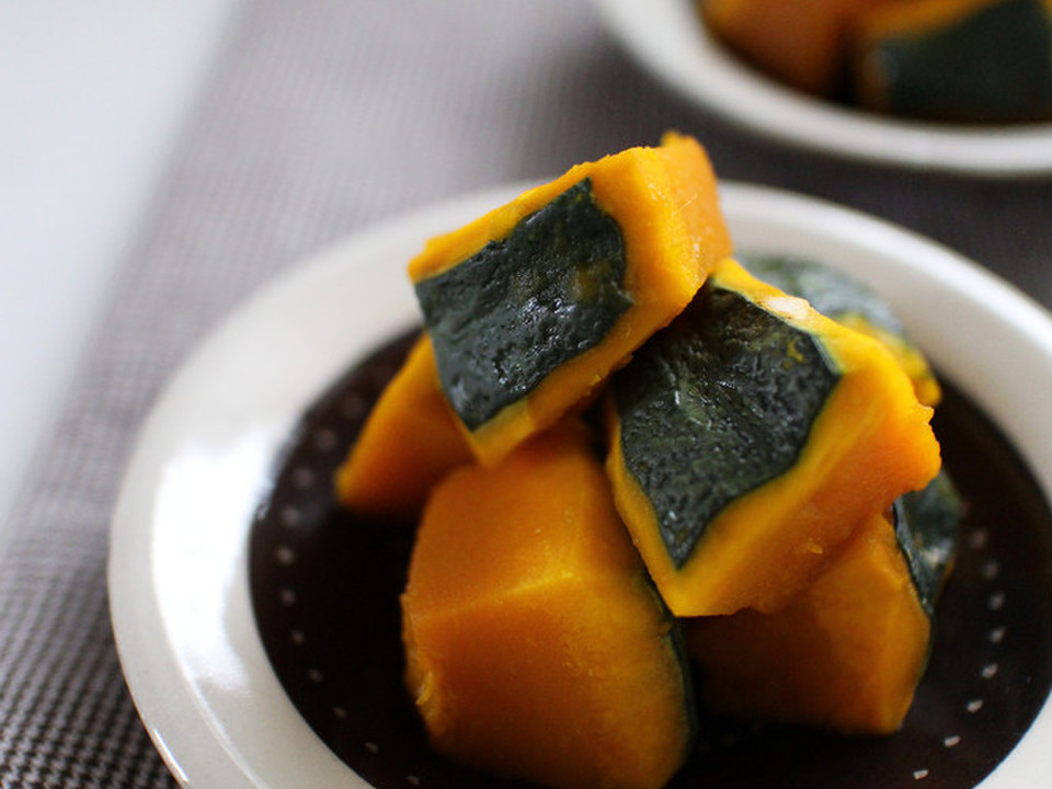 レンジでかぼちゃの煮物