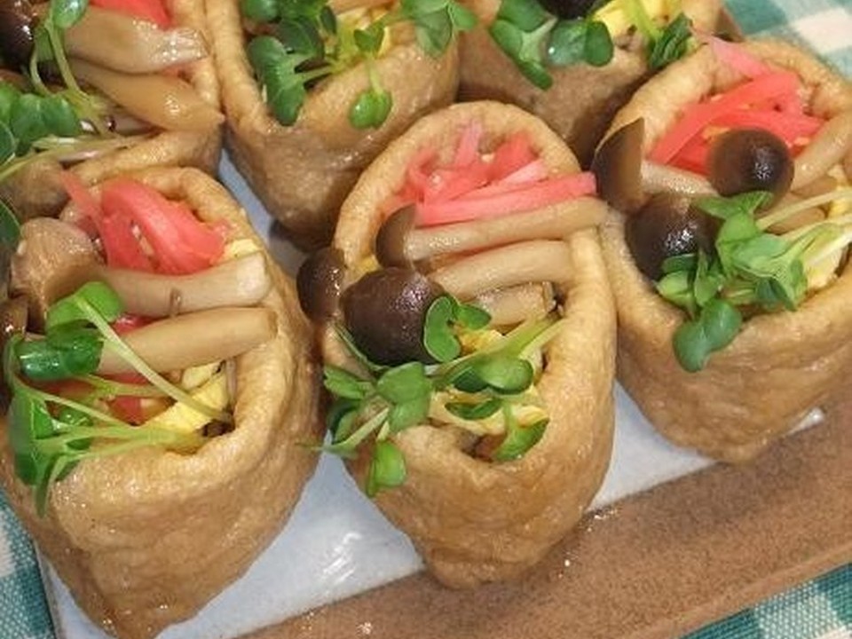 母の味 そばいなり