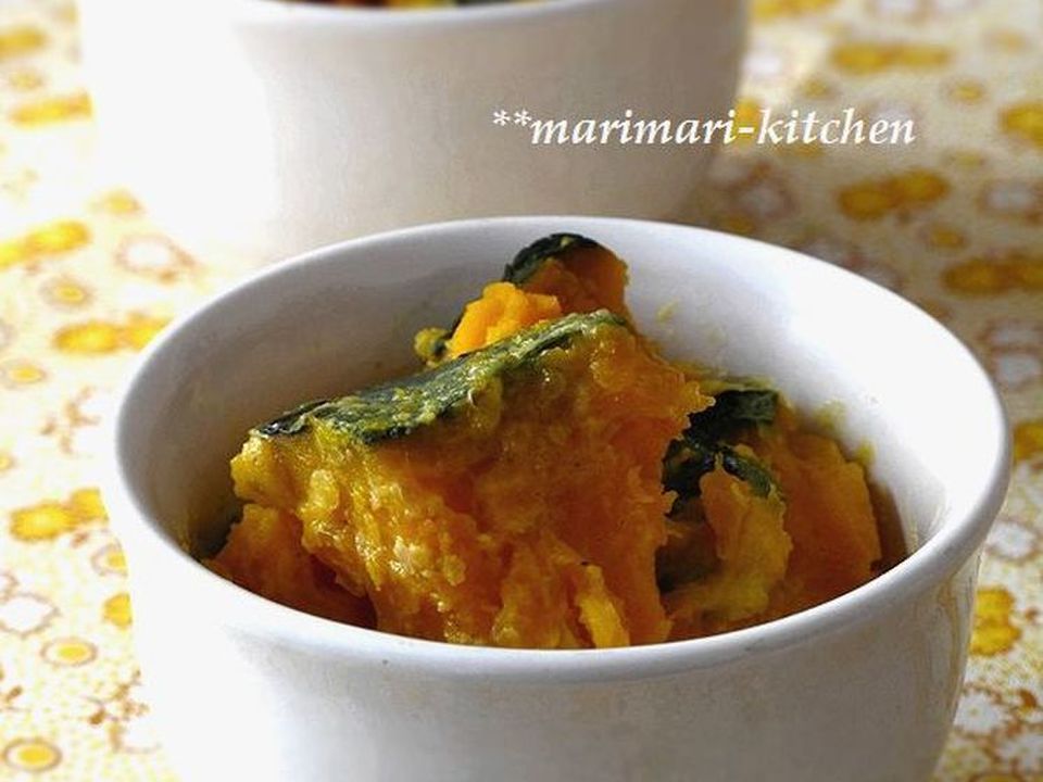 かぼちゃのごまミルク煮