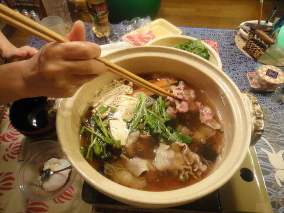 大人のピリ辛クレソン鍋