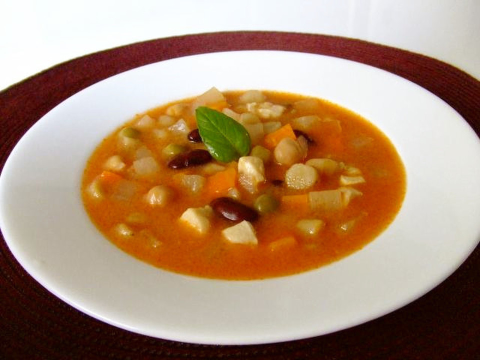 根菜とお豆のコロコロトマトミルクシチュー