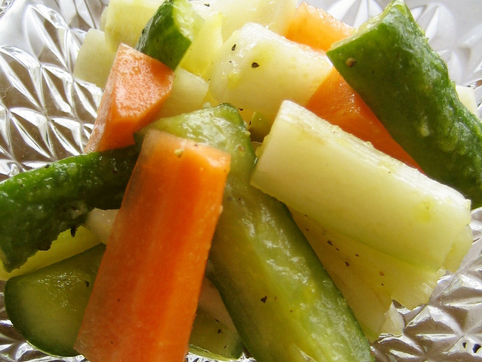 デリ風 野菜のさっぱりサラダ漬け