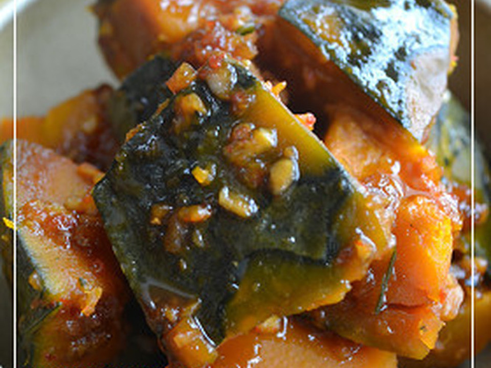 かぼちゃの中華煮