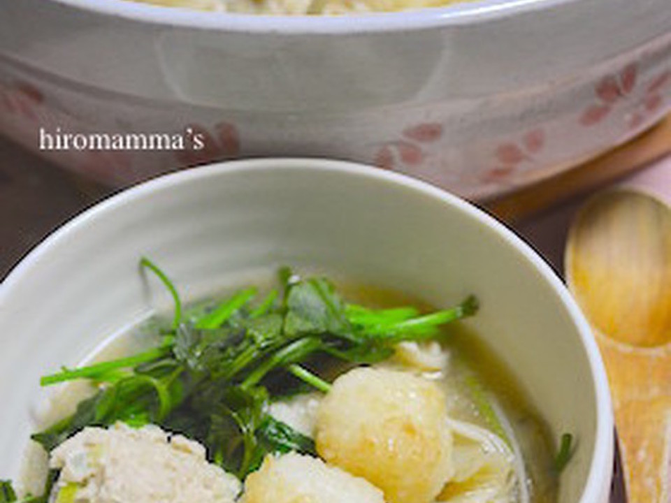 きりたんぽ風だんご汁