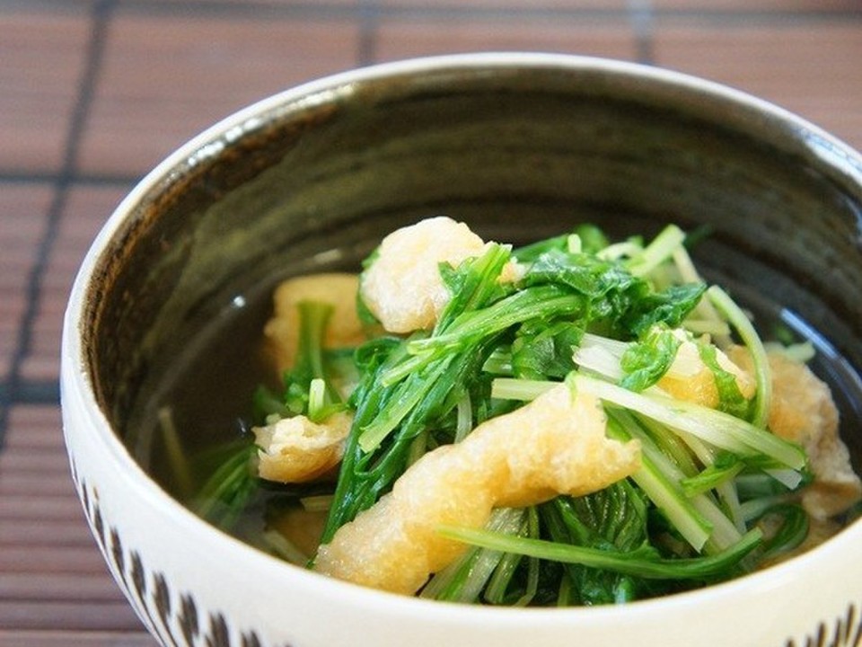 水菜のさっと煮