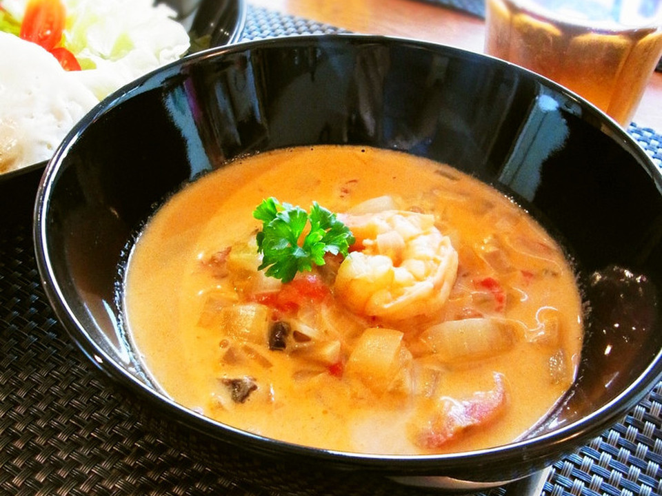海老のトマトクリームシチュー