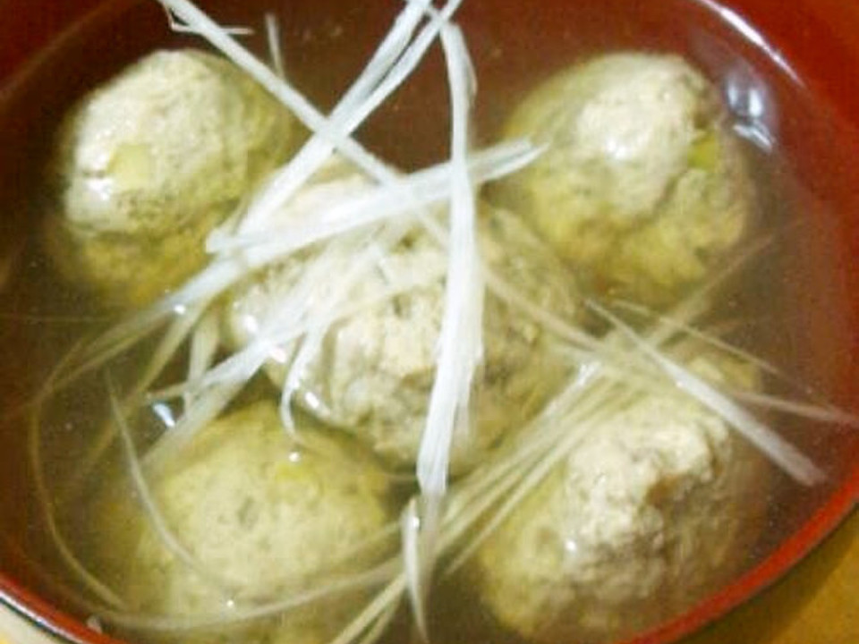 ふわふわ いわしのつみれ汁